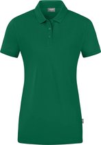 Jako Doubletex Polo Dames - Groen