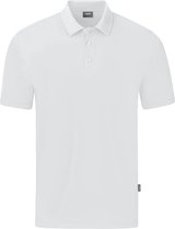 Jako Organic Polo Stretch Heren - Wit