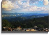 Walljar - Monongahela National Forest - Muurdecoratie - Canvas schilderij