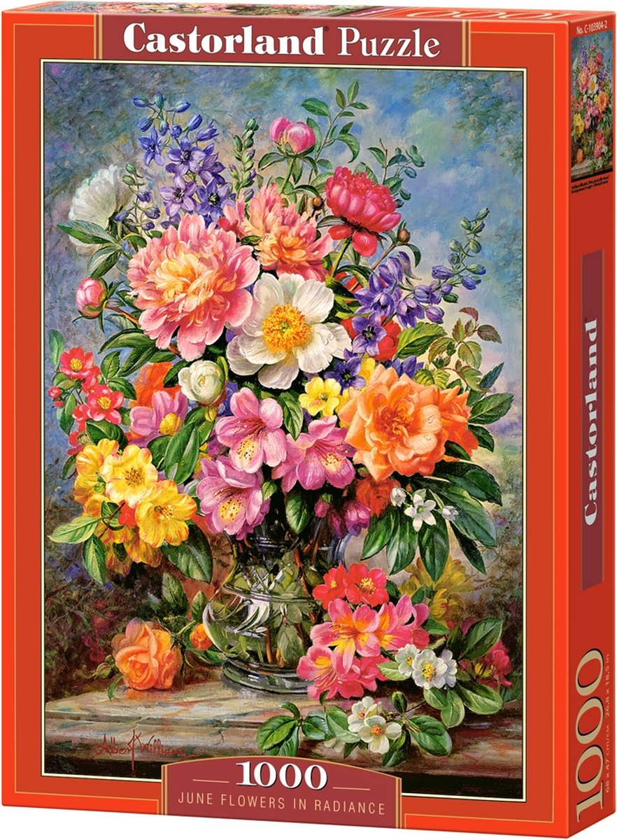 Castorland Legpuzzel June Flowers In Radiance 1000 Stukjes bol