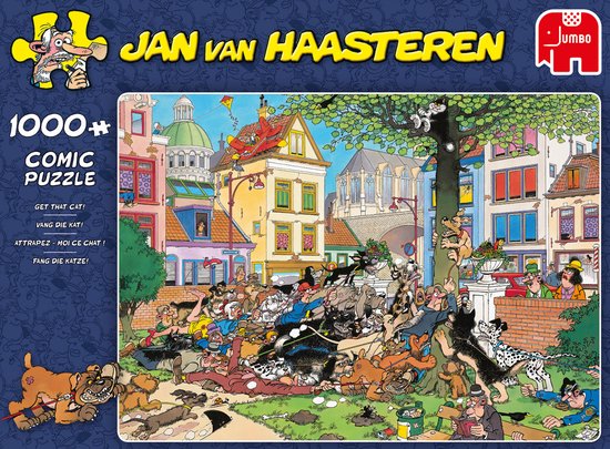 JvH Get that Cat! 1000pcs - Jan van Haasteren
