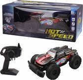 RC Auto Hot Speed - Afstandsbestuurbare auto op batterijen - Offroad auto 1:14