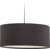 Kave Home - Lampenkap voor hanglamp Santana grijs met witte diffuser Ø 50 cm