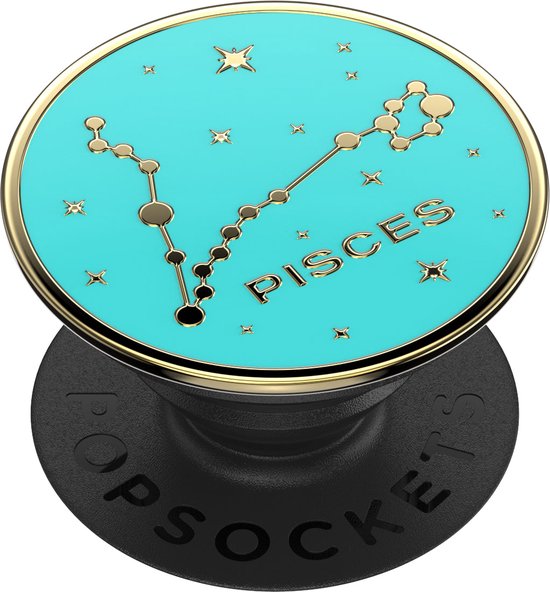 Popsockets PopGrip – Uitbreidbare Telefoongrip En Standaard Met Verwisselbare Top – Solar Flare Enamel – Handig Voor Onderweg