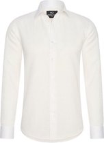 Overhemd  Andrew Slim fit met stretch White Size : L