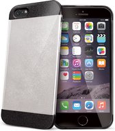 Celly - Glitty Backcover iPhone 6 Plus / 6S Plus | Zwart,Transparant