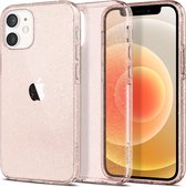 Spigen - Liquid Crystal iPhone 12 Mini - roze glitter
