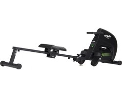 VirtuFit Row 1.0 - Roeitrainer magnetische weerstand inklapbaar - Met LCD-scherm - 4 Trainingsniveaus - Roeimachine met Elastische Weerstand - Roeiapparaat voor Thuis - Zwart