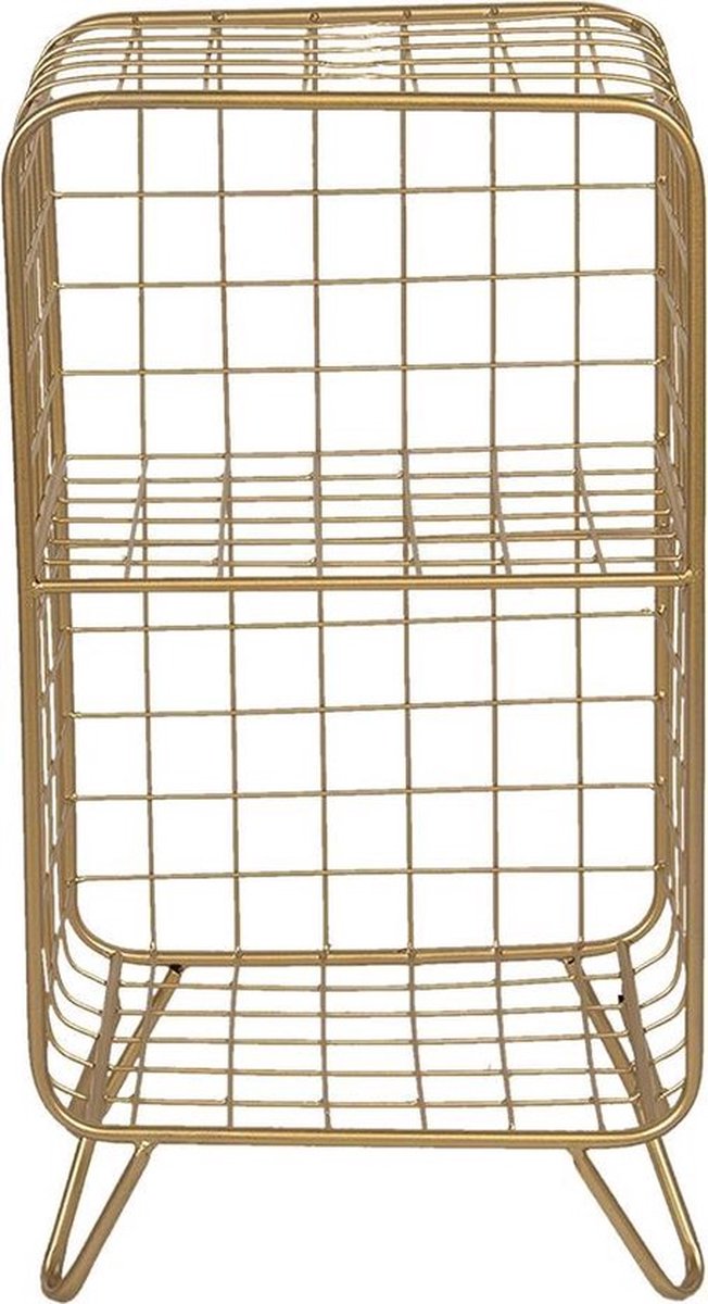 Table de chevet 35*30*65 cm Armoire de rangement rectangulaire en fer