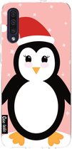 Casetastic Samsung Galaxy A50 (2019) Hoesje - Softcover Hoesje met Design - Pinguin Print