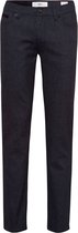 Brax - Cadiz Broek Five Pocket Wollook Donkerblauw - Regular-fit - Broek Heren maat W 33 - L 32