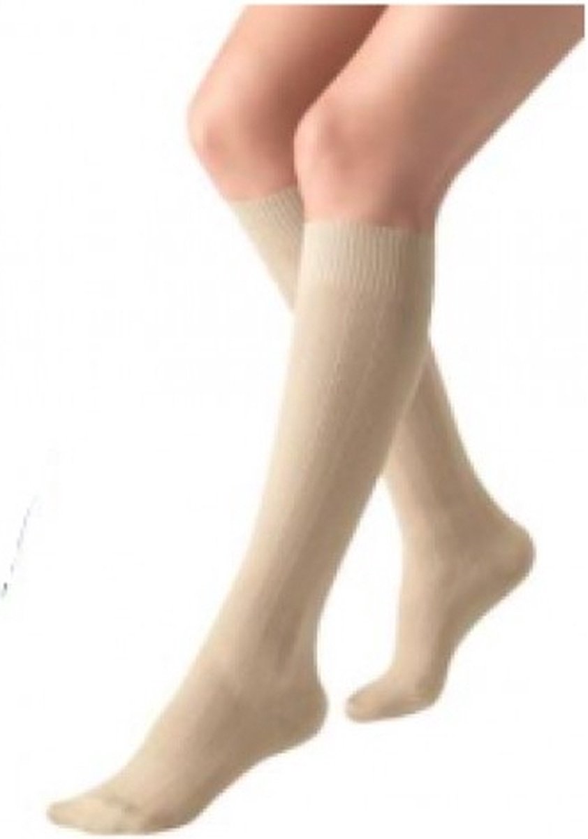 Ofa 365 Met Aloe Vera Steunkousen Beige schoenmaat 39/41  compressiekousen/reiskousen/kniekousen m/v