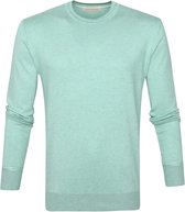 Scotch and Soda - EcoVero Pullover Groen - Maat XXL - Modern-fit