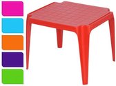 Kindertafel rood