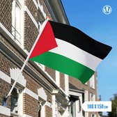 Vlag Palestina 100x150cm - Glanspoly