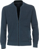 Casa Moda - Vest Melange Aquablauw - 4XL - Regular-fit