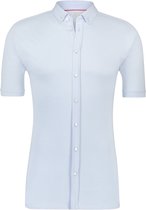 Desoto - Overhemd Korte Mouw Lichtblauw 051 - Maat S - Slim-fit