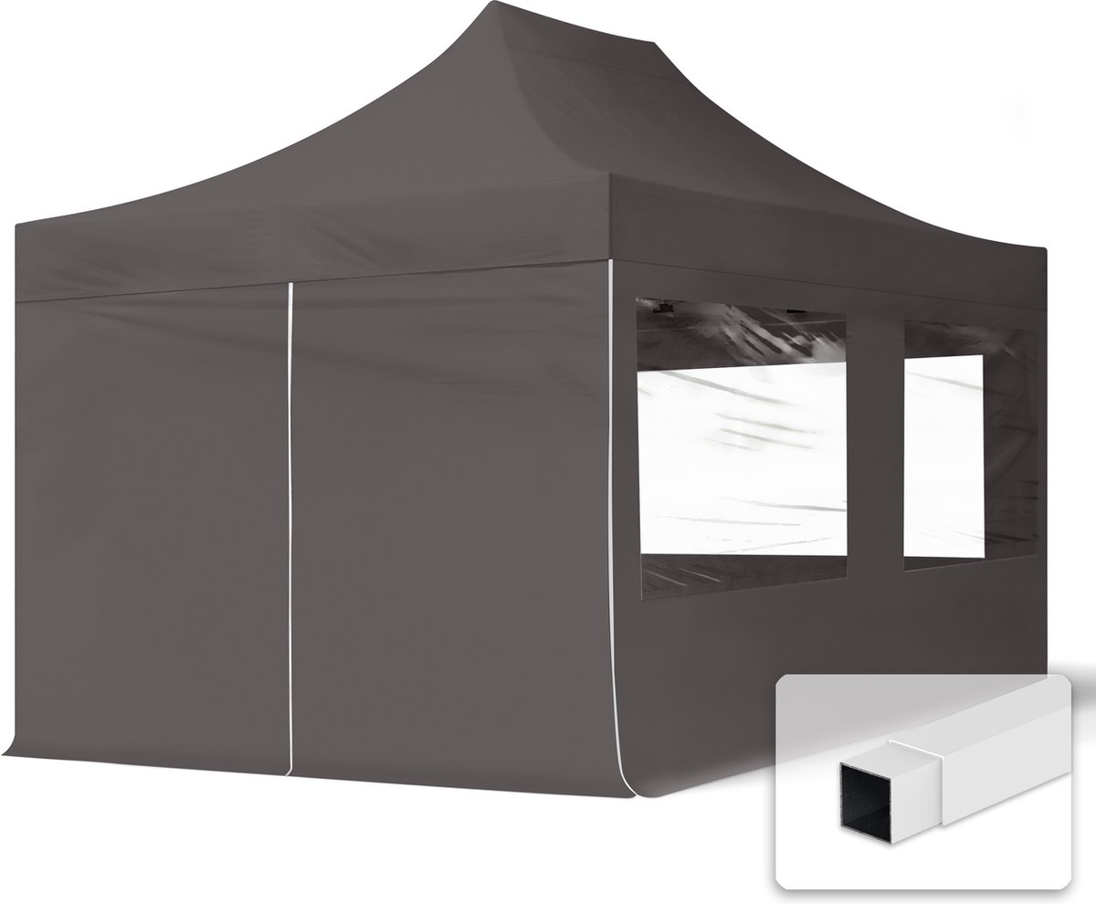 Yaheetech Paviljoen, 3 x 3 m, vouwpaviljoen, tuintent, waterdicht