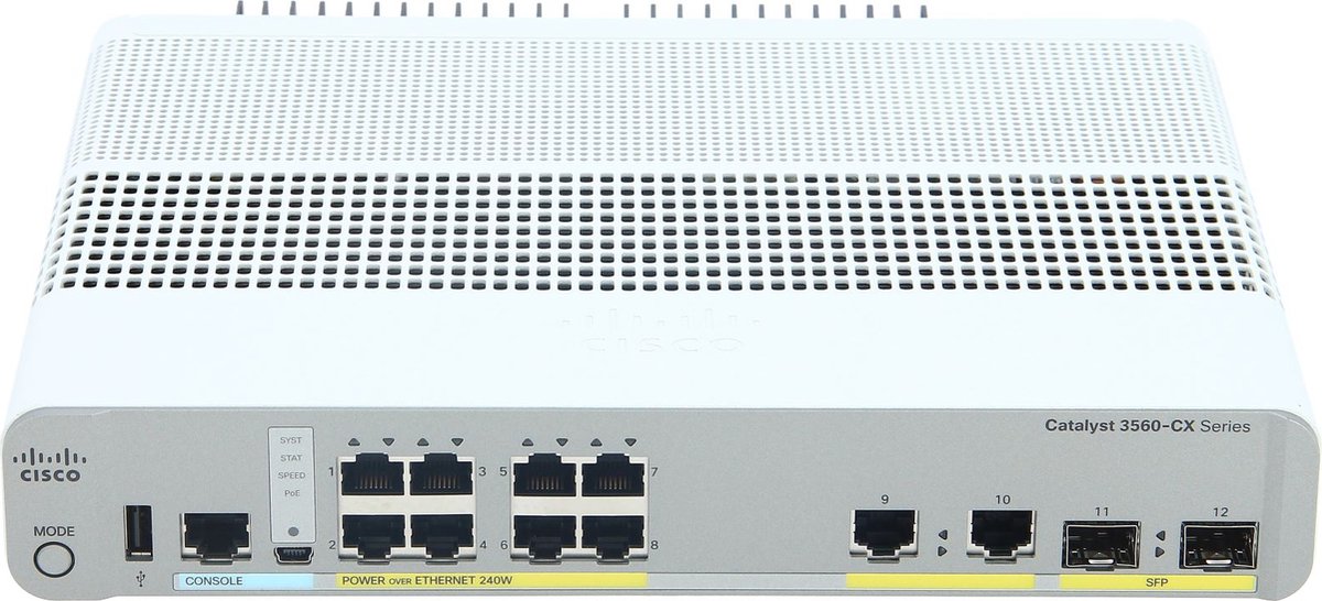 Cisco Catalyst 3560-CX 8 Port PoE IP Base (Ws-c3560cx-8pc-s)
