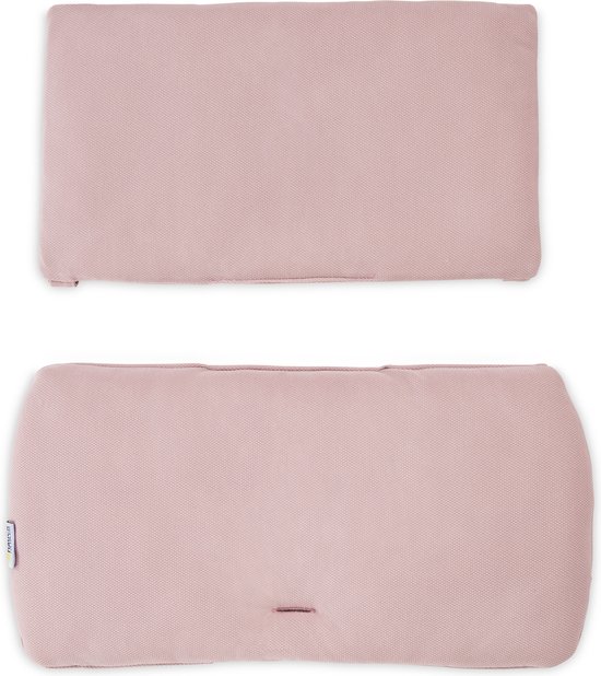Hauck Highchair Pad Deluxe - kinderstoel kussen - Stretch Rose — afbeelding 2