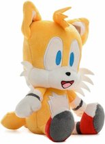 Miles "Tailes" Prower - Sonic the Hedgehog Pluche Knuffel 32 cm | Sonic Plush Toy | Speelgoed knuffeldier knuffelpop voor kinderen jongens meisjes | Sonic De Egel | Silver, Knuckle