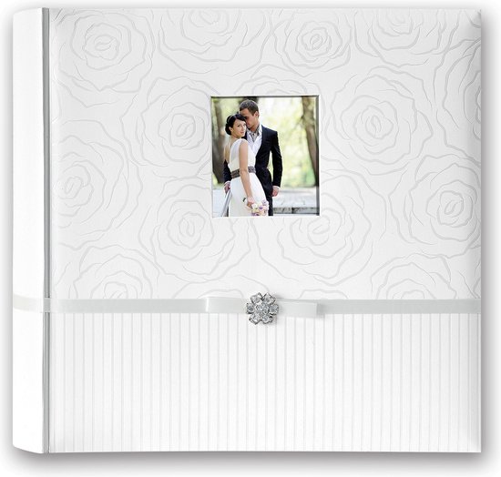 Livre photo/album photo de Luxe Karen mariage/mariage avec 30 pages  blanches 32 x 32 x