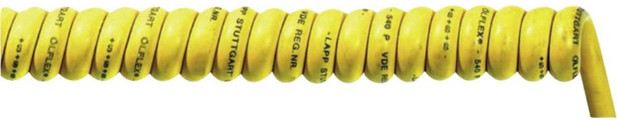 LAPP 73220108 Spiraalkabel ÖLFLEX® SPIRAL 540 P 600 mm / 2000 mm 2 x 0.75 mm² Geel 1 stuk(s)
