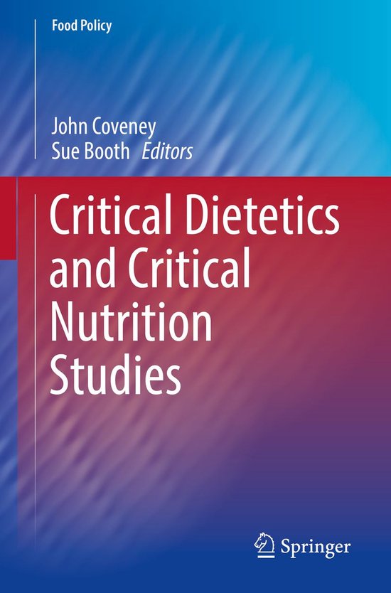 Food Policy Critical Dietetics and Critical Nutrition Studies (ebook