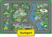 Carperoo Stuttgart Speelkleed - Speelmat - 115x175cm - Speelmat Baby - Speeltapijt - Speelkleed Jongens - Autokleed - Speelkleed Meisjes - Verkeerskleed