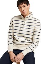 Tom Tailor Trui Sweater Met Halve Rits 1030655xx12 29388 Mannen Maat - L