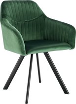 Polaza-Home® Eetkamerstoel – Design Stoelen – Kuipstoel - Stoel – Stoelen - Stoelen Eetkamerstoelen - Groen