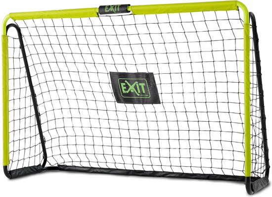 EXIT Tempo stalen voetbaldoel 180x120cm - groen/zwart