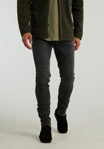 Chasin' Jeans Slim-fit jeans Carter Whales Donkergrijs Maat W34L32