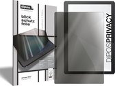 dipos I Blickschutzfolie klar kompatibel mit Lenovo Tab M10 Sichtschutz-Folie Display-Schutzfolie Privacy-Filter