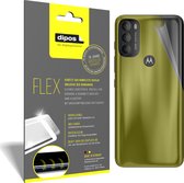 dipos I 3x Beschermfolie 100% compatibel met Motorola Moto G71 Achterkant Folie I 3D Full Cover screen-protector