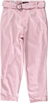 Guess roze hoge taille enkel stretch chino relaxed fit - valt kleiner - Maat W27