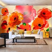 Fotobehang - Velvet poppies.