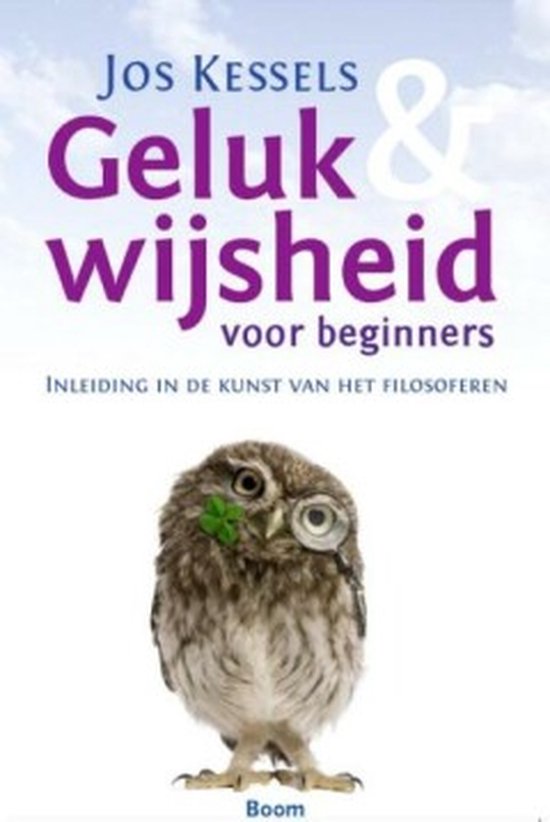 Cover van het boek 'Geluk en wijsheid voor beginners'