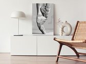 Doe-het-zelf op canvas schilderen - Ballet Shoes.