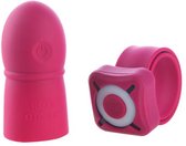 OTOUCH - Super Striker Verlengende Penis Sleeve Met Vibraties - Rood - Dildo - Vibrator - Penis - Penispomp - Extender - Buttplug - Sexy - Tril ei - Erotische - Man - Vrouw - Penis