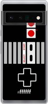 6F hoesje - geschikt voor Google Pixel 6 Pro -  Transparant TPU Case - NES Controller #ffffff