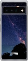 6F hoesje - geschikt voor Google Pixel 6 Pro -  Transparant TPU Case - Full Moon #ffffff