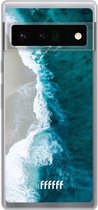 6F hoesje - geschikt voor Google Pixel 6 Pro -  Transparant TPU Case - Beach all Day #ffffff