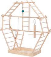 Trixie - Vogelspeelgoed - Speelplaats Ladder - Hout - 44X16X44 CM