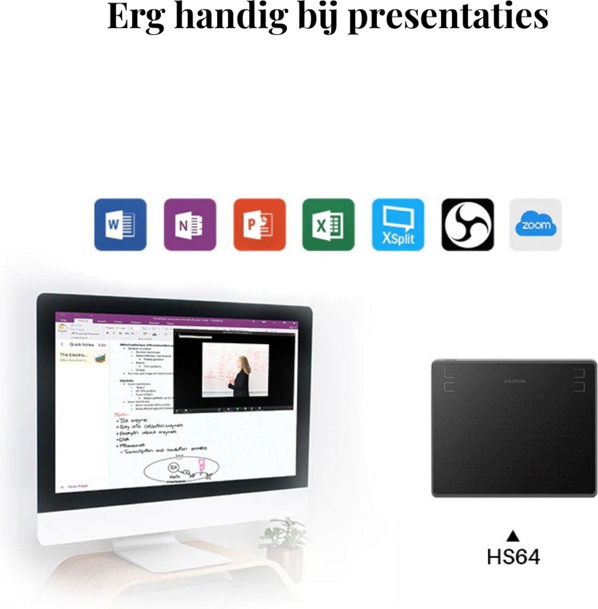 Huion HS64 SE Graphics Tablet | Voordelig