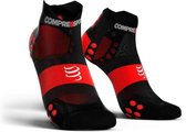 Compressport Pro Racing Socks V3.0 Ultralight Run Low Smart Black Hardloopsokken