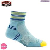 Darn Tough 1/4 Ultralight Cushion Hardloopsokken Lichtblauw Unisex