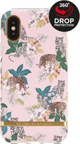 Apple iPhone X/10 Hoesje - Richmond & Finch - Serie - Hard Kunststof Backcover - Pink Tiger - Hoesje Geschikt Voor Apple iPhone X/10