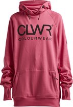 ColourWear Bowl Hood 2.0 W - Snowboard Hoodie - Dames - Koraal - Maat L