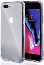 Ceezs Military Shockproof TPU hoesje geschikt voor Apple iPhone 7/8 Plus - transparant